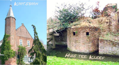 Haarlem Huis ter Kleef en de Kaatsbaan